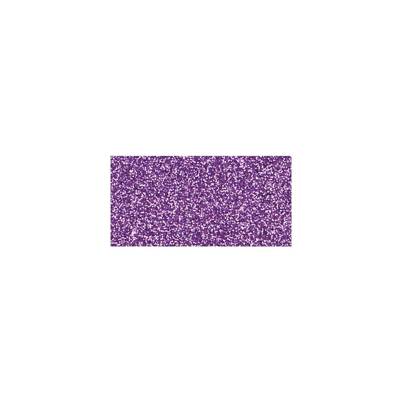 American Crafts - Glitter Cardstock 12"X12" - Grape