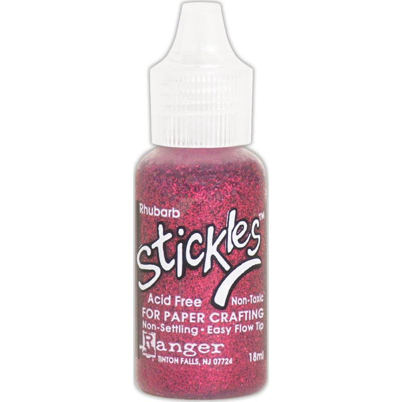 Ranger - Stickles Glitter Glue .5oz - Rhubarb