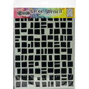 Dyan Reaveley's - Dylusions Stencils 9"X12" - Betsy's Block