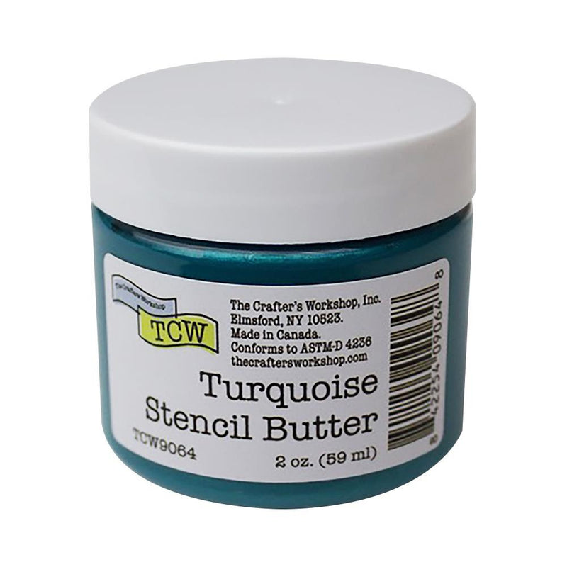 The Crafter's Workshop - Stencil Butter 2oz - Turquoise