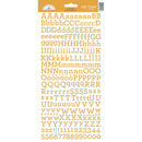 Doodlebug - My Type Cardstock Stickers 6"X13" - Tangerine