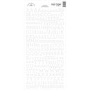 Doodlebug - My Type Cardstock Stickers 6"X13" - Lily White
