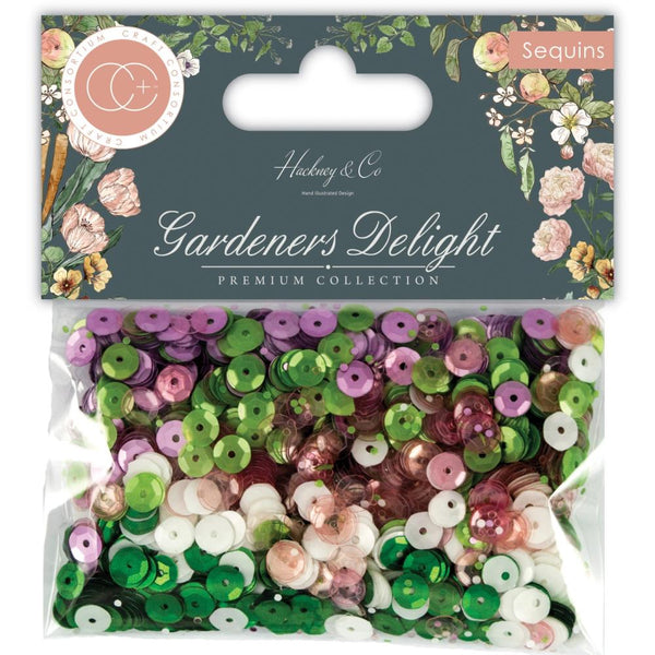 Craft Consortium - Sequins - Gardeners Delight