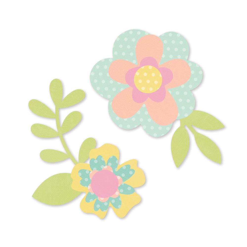 Simple Stories - Color Vibe - Flower Bits - Lights
