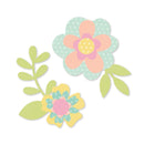 Simple Stories - Color Vibe - Flower Bits - Lights