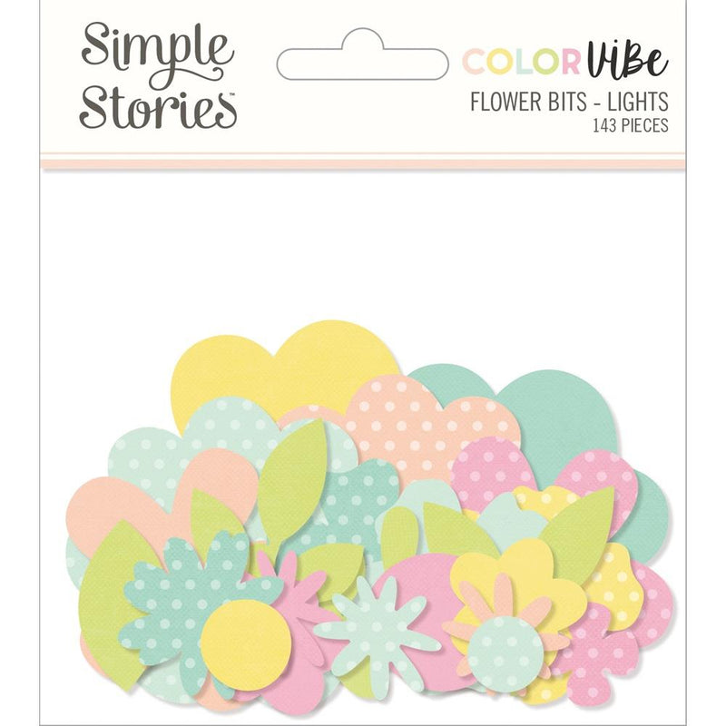 Simple Stories - Color Vibe - Flower Bits - Lights