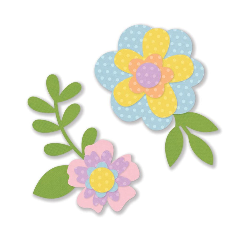 Simple Stories - Color Vibe - Flower Bits - Spring