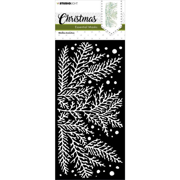 Studio Light - Essentials Slimline Stencil - Nr. 115, Christmas Branches