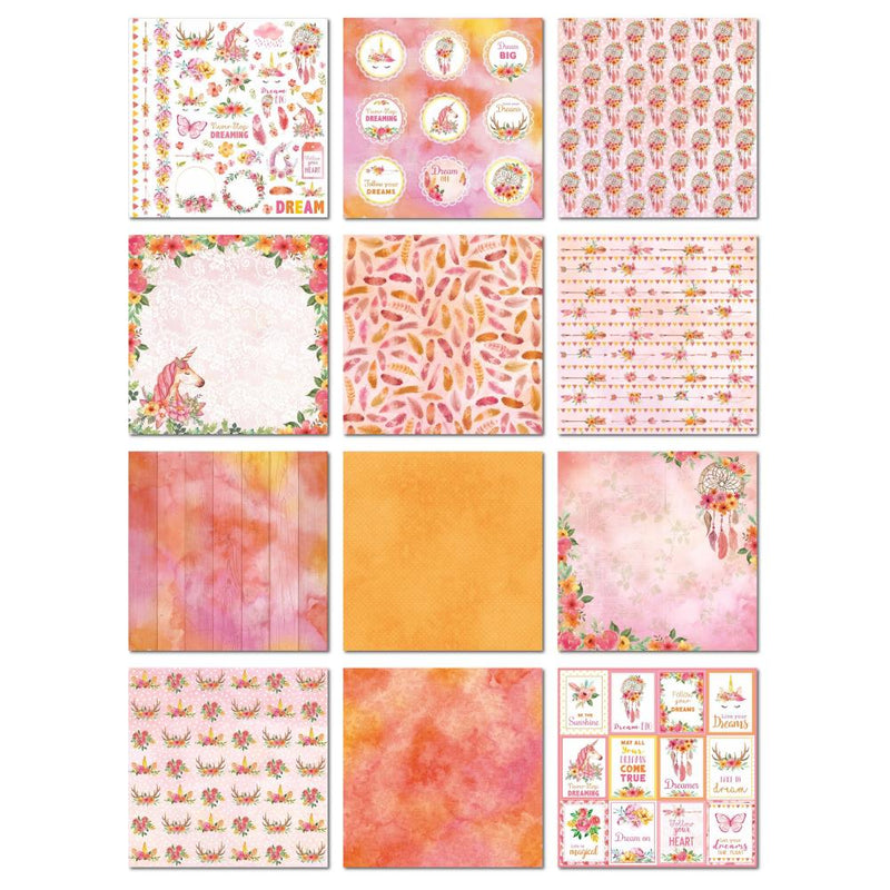 Little Birdie - Boho Dreams - Cardstock Pack