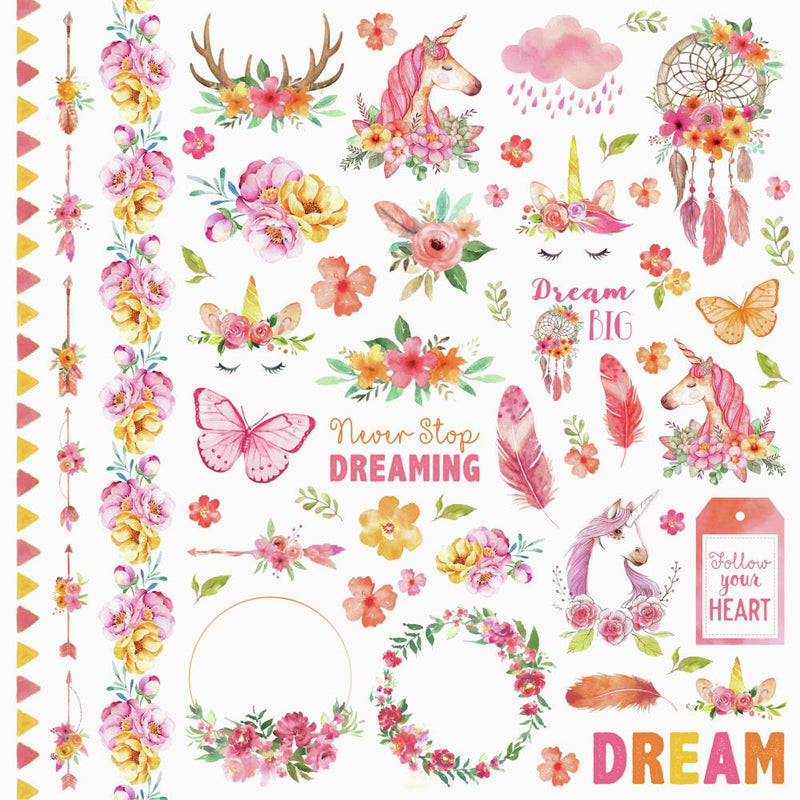 Little Birdie - Boho Dreams - Cardstock Pack