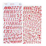 Pinkfresh Studio - Happy Holidays - Puffy Alpha Stickers