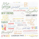 Pinkfresh Studio - Spring Vibes- Cardstock Titles