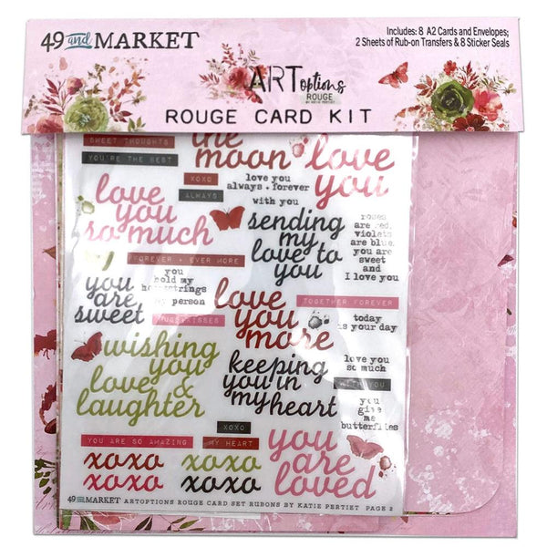 49 and Market - ARToptions Rouge - Card Kit