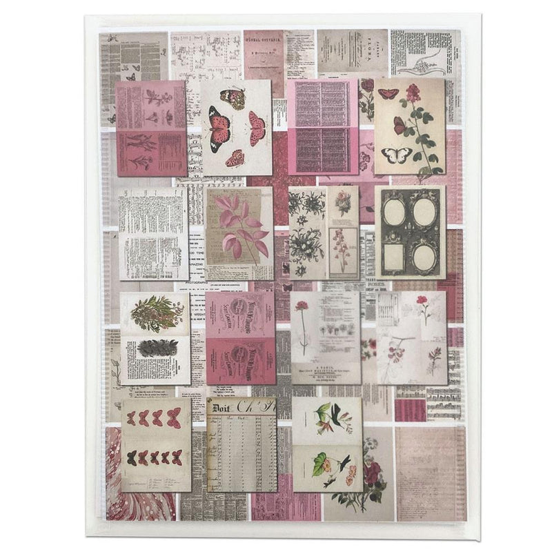 49 and Market - Color Swatch: Blossom - Collage Sheets 6"X8" 40/Pkg