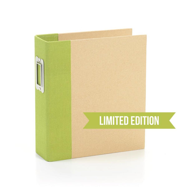 Simple Stories - 6x8 SN@P! Binder - Lime - Limited Edition