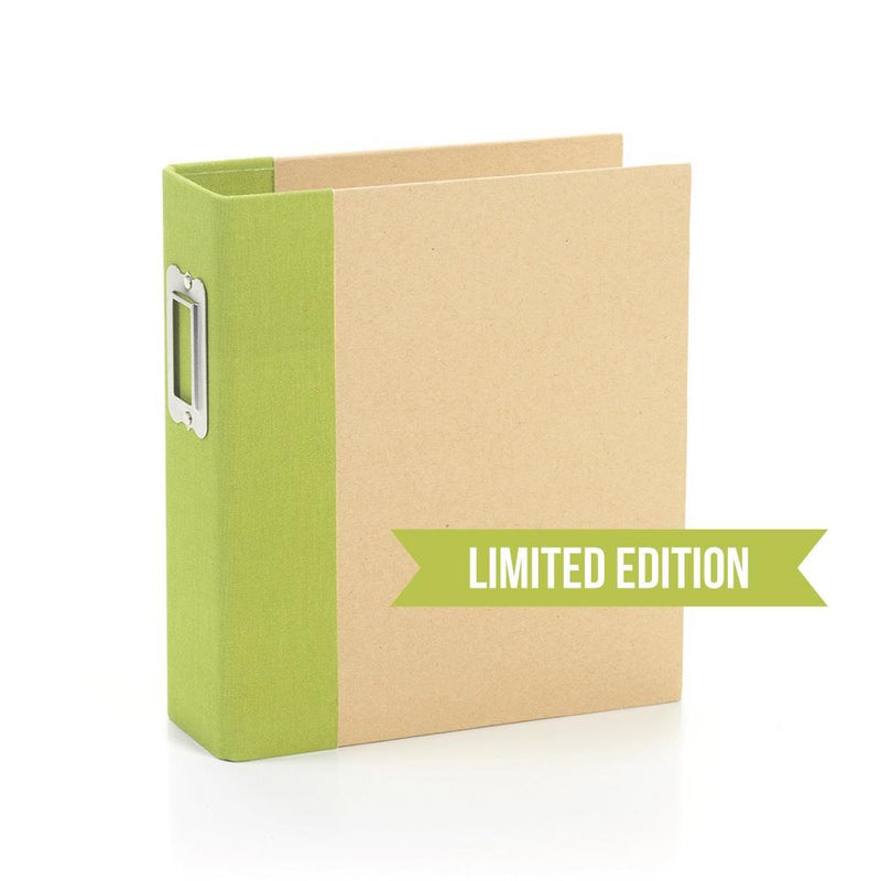 Simple Stories - 6x8 SN@P! Binder - Lime - Limited Edition