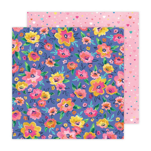 Paige Evans - Blooming Wild - Double-Sided Cardstock 12"X12" Paper 2