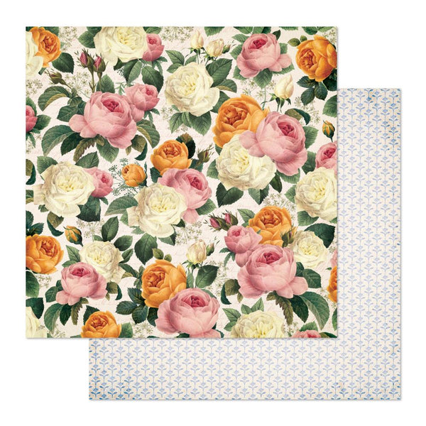 BoBunny - Brighton - Double-Sided Cardstock 12"X12" - Vintage Rose