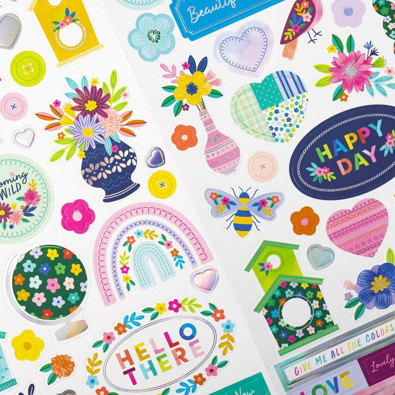 Paige Evans - Blooming Wild - Sticker Sheet