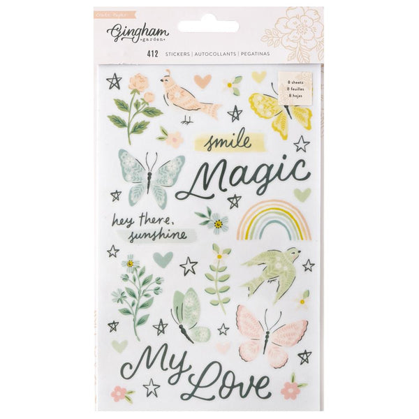 Crate Paper - Gingham Garden - Sticker Book