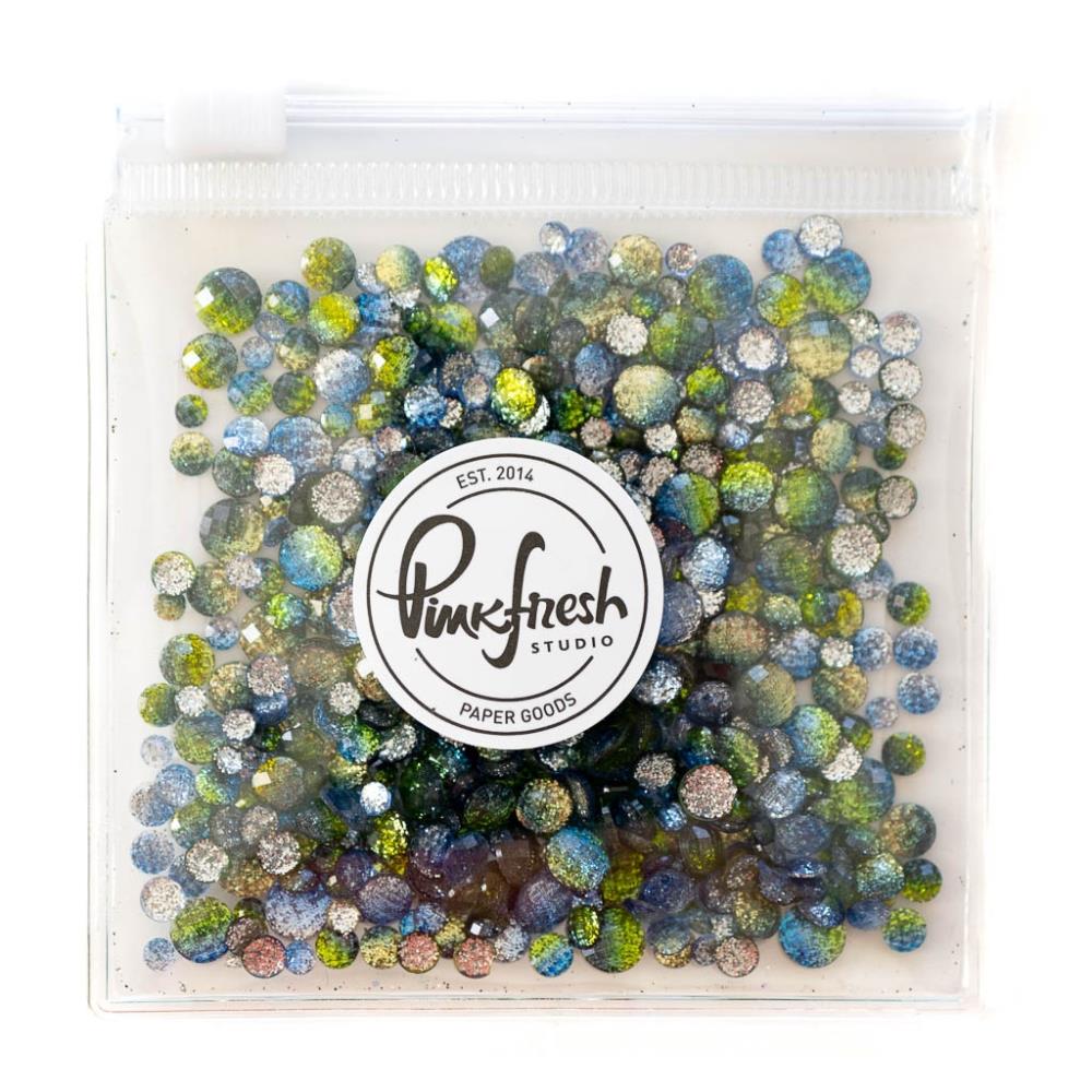 Pinkfresh Studio - Ombre Glitter Drops Essentials - Enchanted Forest