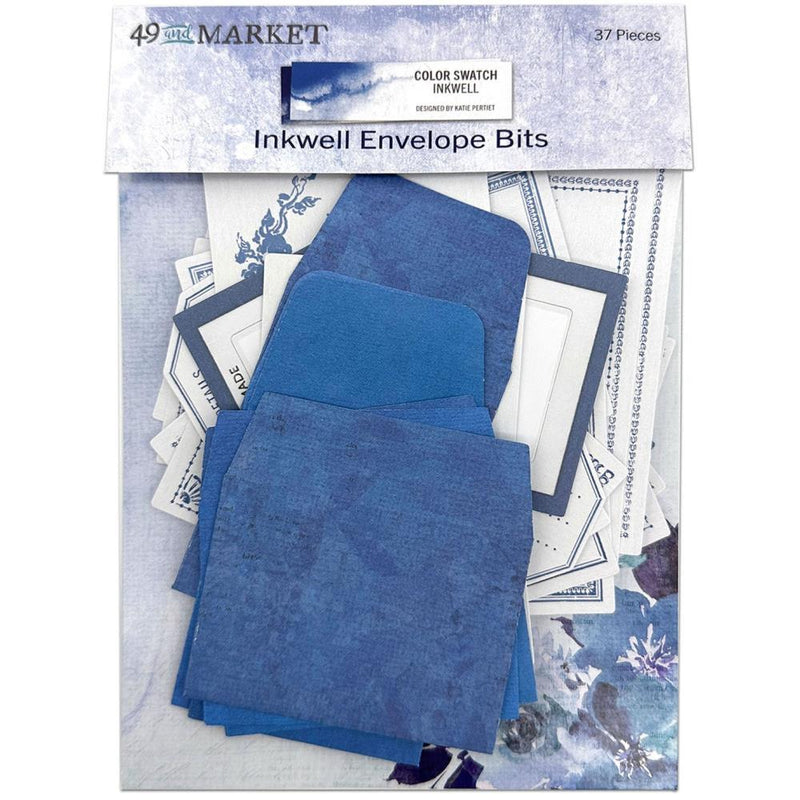 49 And Market - Color Swatch: Inkwell - Envelope Bits