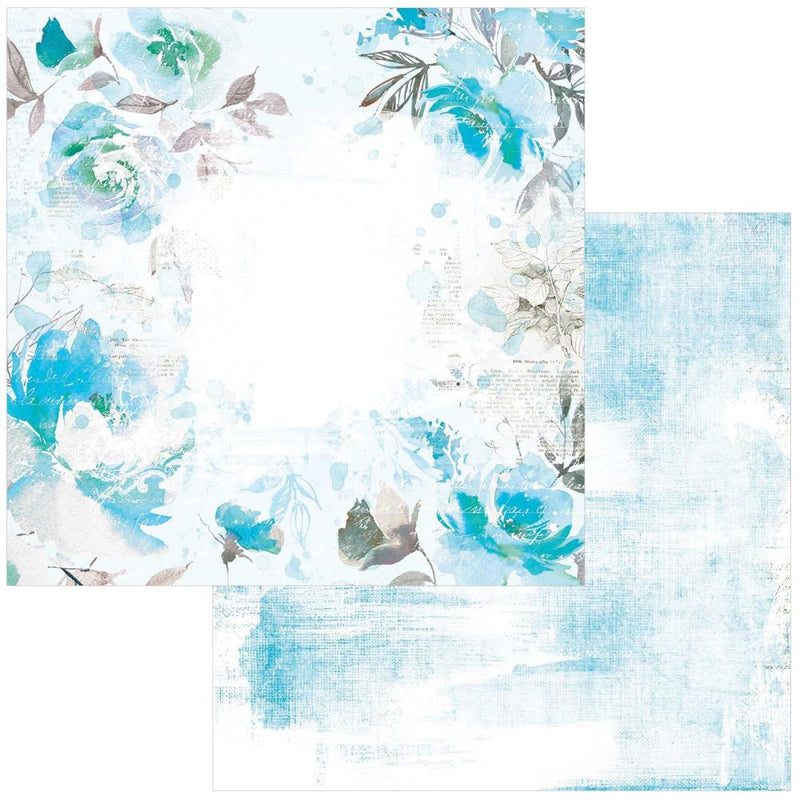 49 And Market - Color Swatch: Ocean - Double-Sided Cardstock 12"X12" -