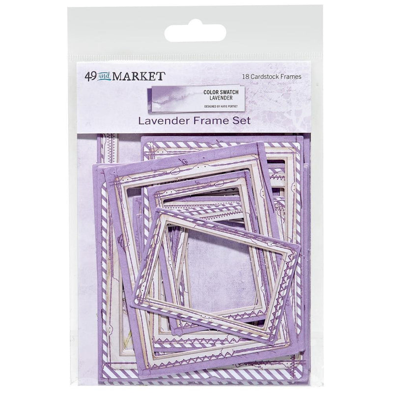 49 And Market - Color Swatch: Lavender - Frame Set