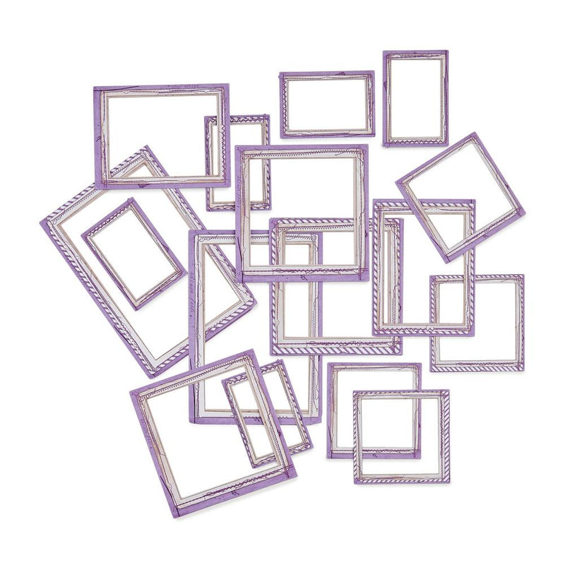 49 And Market - Color Swatch: Lavender - Frame Set