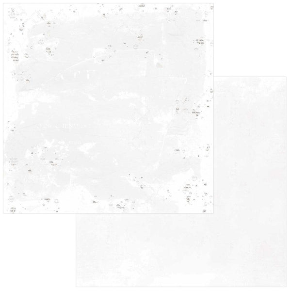 49 And Market - Spectrum Gardenia - Double-Sided Cardstock 12"X12" - Soilds - White