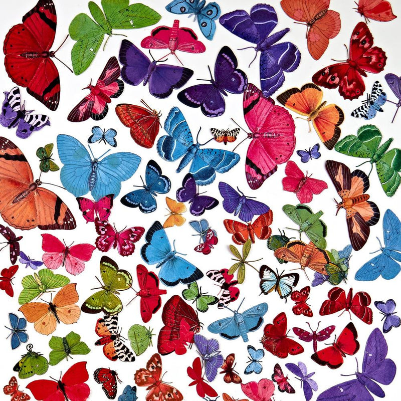 49 And Market - Spectrum Gardenia - Laser Cut Outs - Butterfly