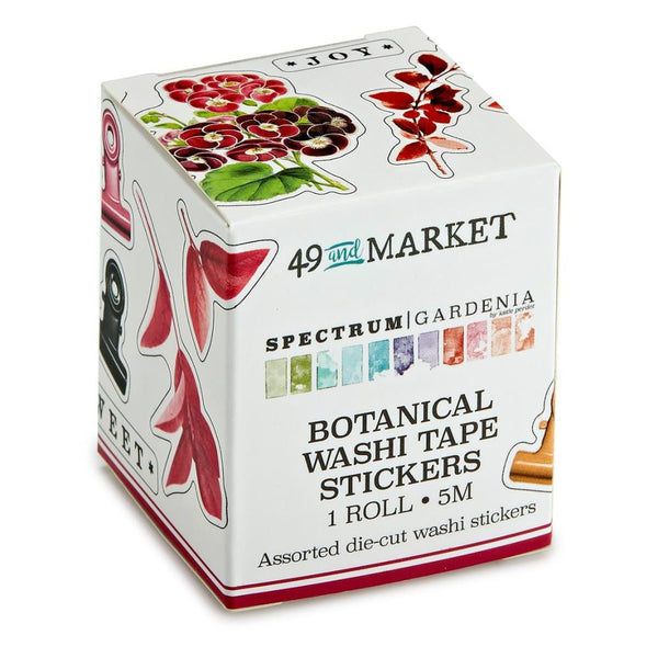 49 And Market - Spectrum Gardenia - Washi Sticker Roll - Botanical