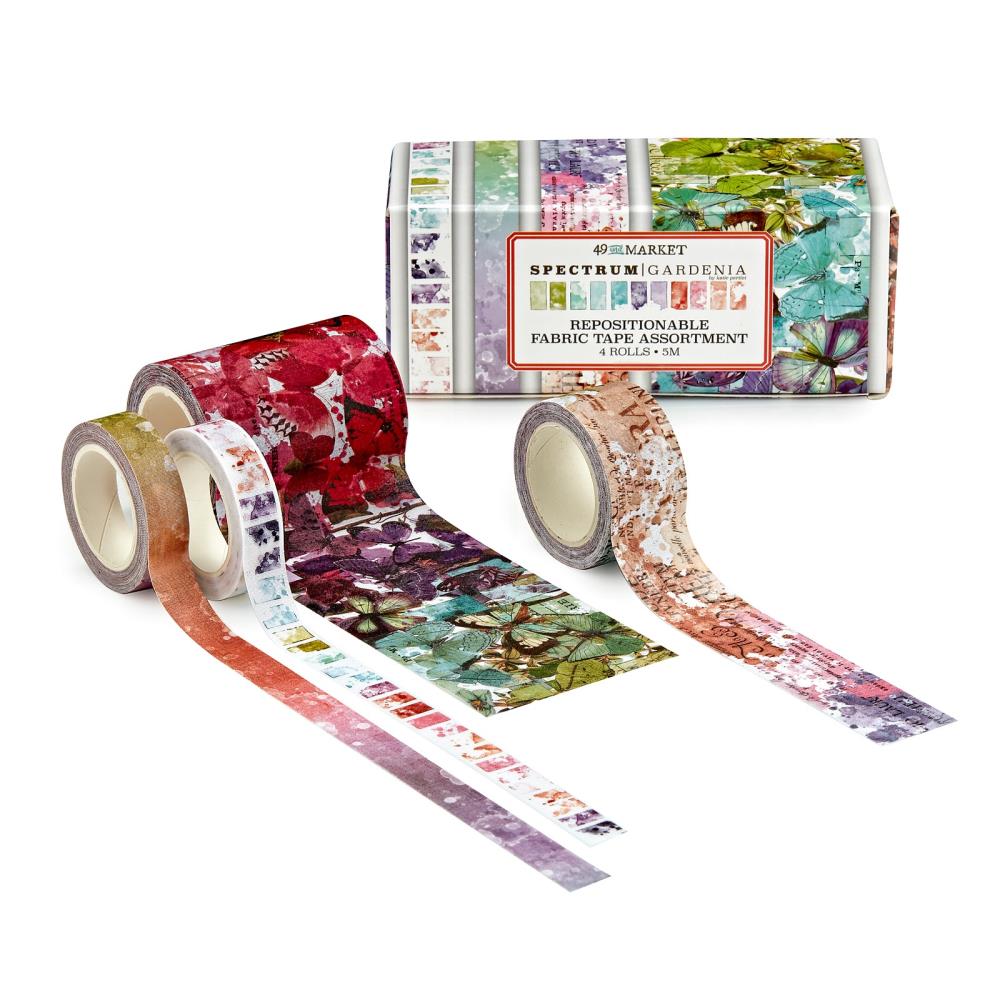 49 And Market - Spectrum Gardenia - Fabric Tape Assortment 4/Rolls