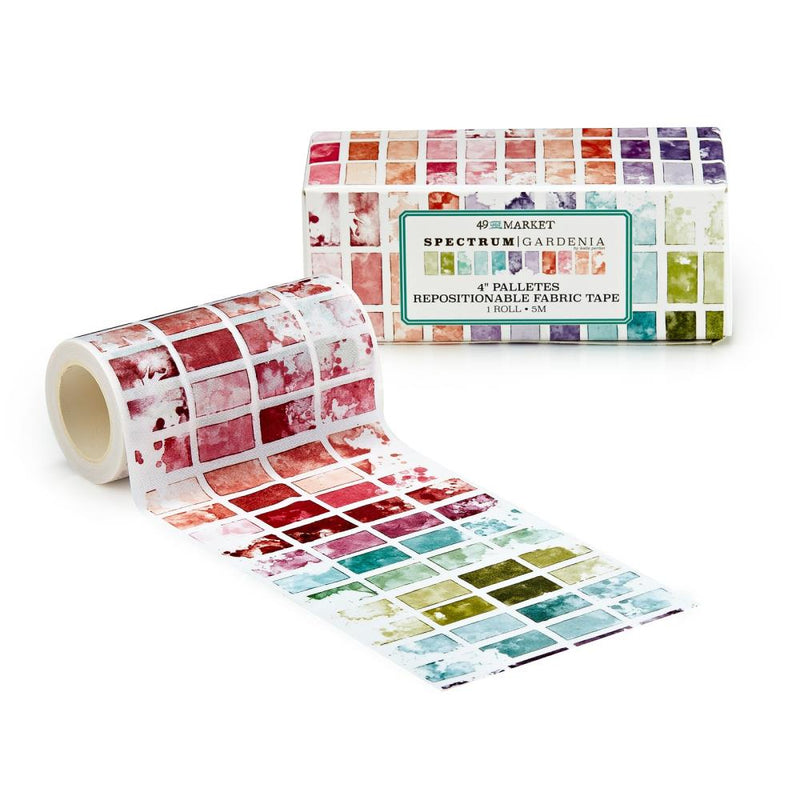 49 And Market - Spectrum Gardenia - 4" Fabric Tape Roll - Palletes