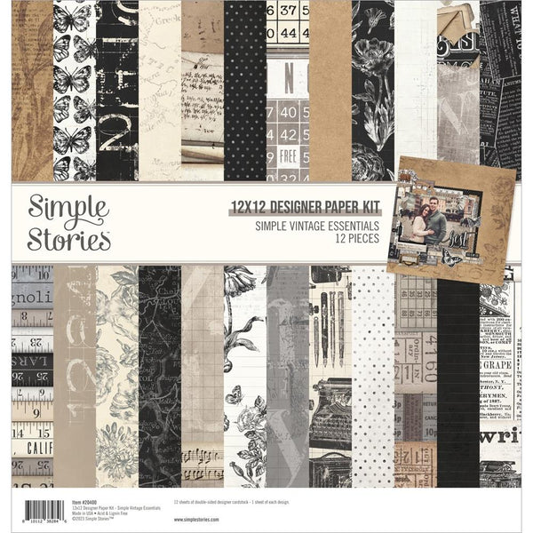 Simple Stories - Simple Vintage Essentials - Designer Paper Kit