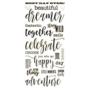 Simple Stories - Simple Vintage Essentials - Foam Stickers - Titles