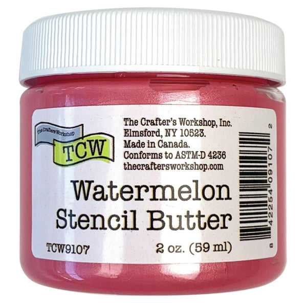 The Crafter's Workshop - Stencil Butter 2oz - Watermelon