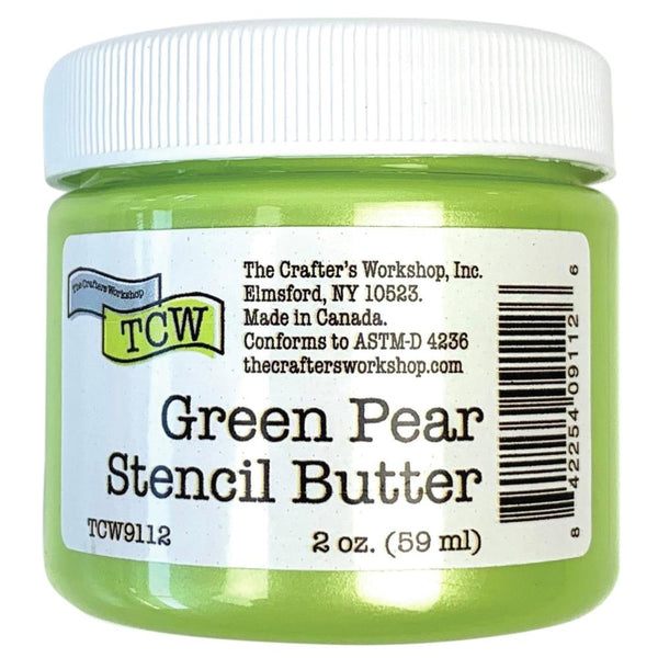 The Crafter's Workshop - Stencil Butter 2oz - Green Pear