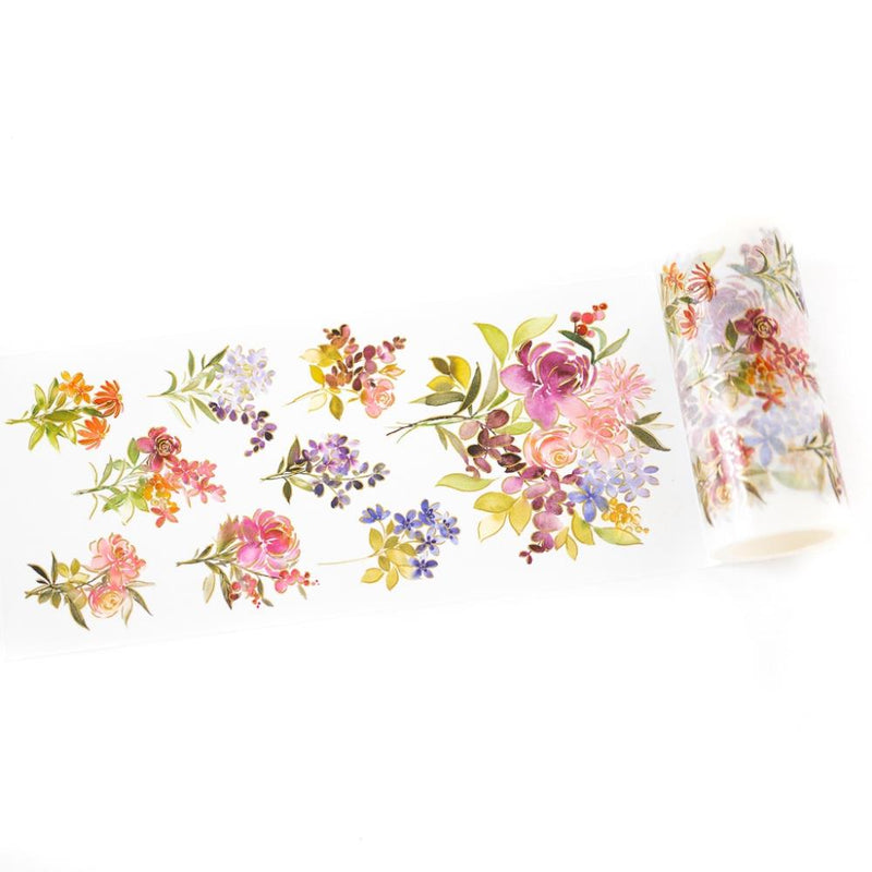 Pinkfresh Studio - Garden Bouquet - Foiled Washi Tape 4"X11yd