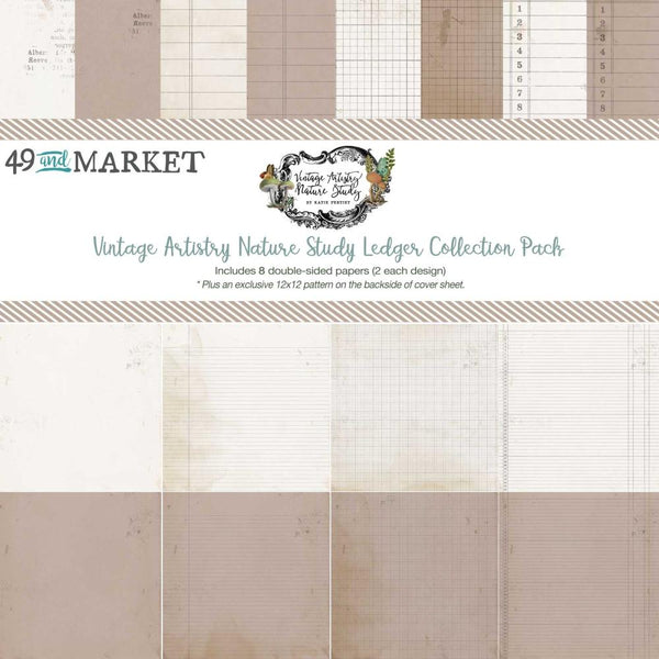 49 And Market - Nature Study - Collection Pack 12"X12" - Ledger