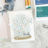 Pinkfresh Studio - Clear Stamp Set 4"X6" - Delicate Foliage
