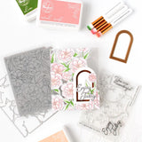 Pinkfresh Studio - Clear Stamp Set 4"X6" - Delicate Foliage