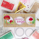 Pinkfresh Studio - Stencils 4.25"X5.25" - Delicate Foliage