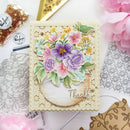 Pinkfresh Studio - Clear Stamp Set 4"X6" - Handpicked Flowers