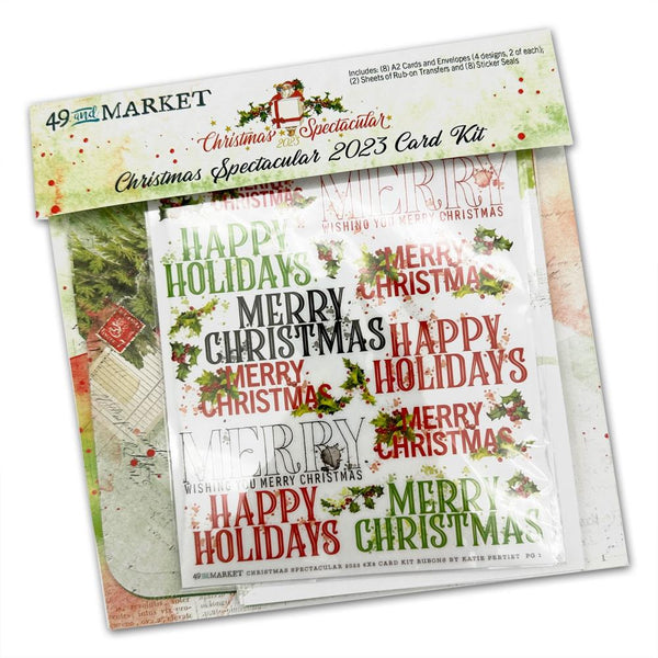 49 And Market - Christmas Spectacular 2023 - Card Kit