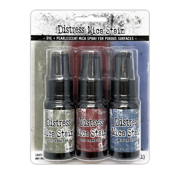 Tim Holtz - Distress Mica Stains - Holiday Set #3
