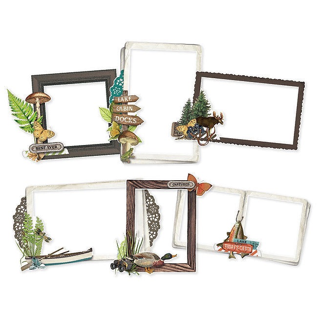 Simple Stories - Simple Vintage Lakeside - Chipboard Frames