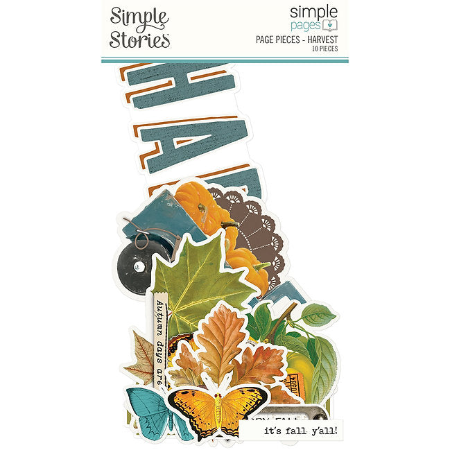 Simple Stories - Simple Vintage Country Harvest - Page Pieces