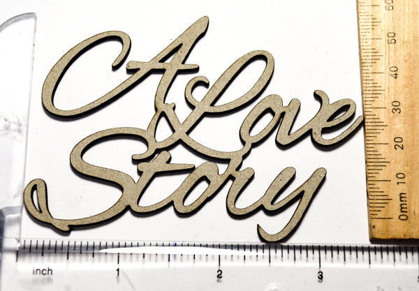 2 Crafty Chipboard - A Love Story