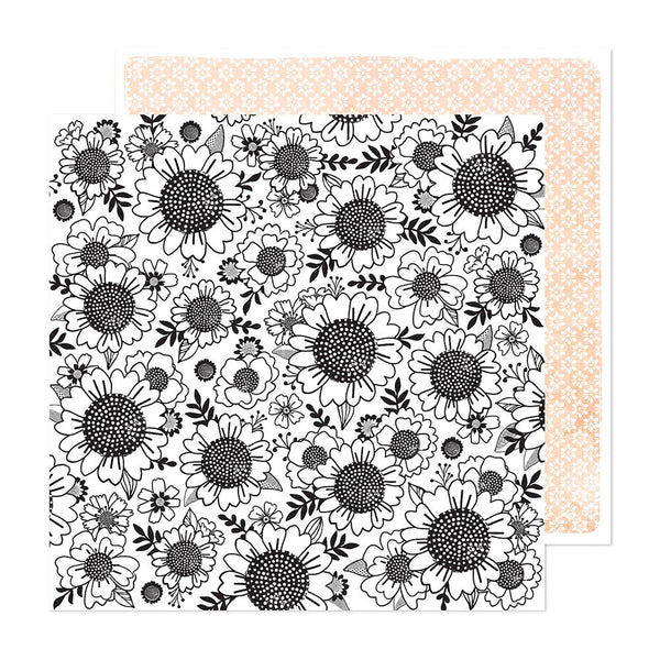 Vicki Boutin - Print Shop - 12 x 12 Double Sided Paper - Floral Display